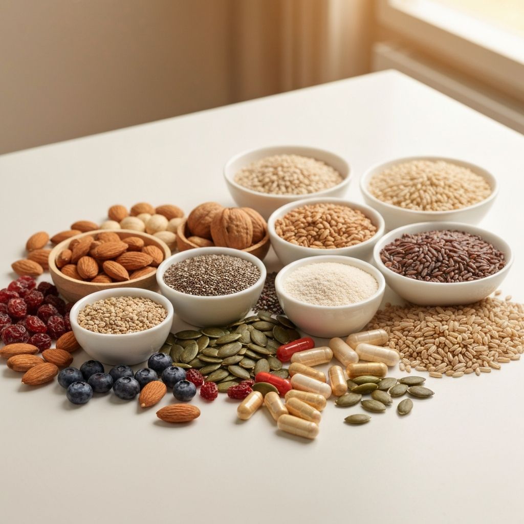 Makanan bergizi untuk pria termasuk protein dan mineral